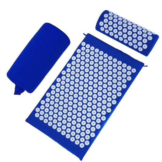 Recovr AcuMat Acupressure Mat and Neck Pillow Set